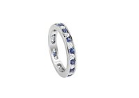 Anello Salvini Donna in Oro bianco Zaffiro 20085723 - 20085723
